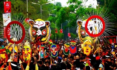 এবার থেকে নববর্ষে শোভাযাত্রার নাম হবে ‘বৈশাখী শোভাযাত্রা’