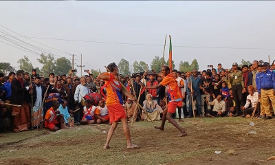 বৈশাখী মেলায় হারিয়ে যাওয়া লোকজ উৎসবের সেই সব খেলা