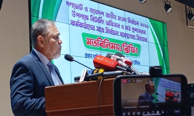 নির্বাচন নিয়ে আগের সব অপবাদ থেকে মুক্ত হতে চাই : সিইসি