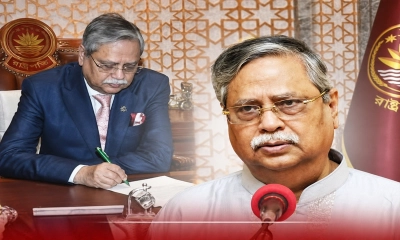 শুক্রবার পদত্যাগ করতে পারেন রাষ্ট্রপতি মো. সাহাবুদ্দিন