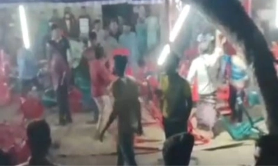 চাঁদপুরে ‘বিরিয়ানির প্যাকেট’ নিয়ে বিএনপি নেতাকর্মীদের সংঘর্ষ