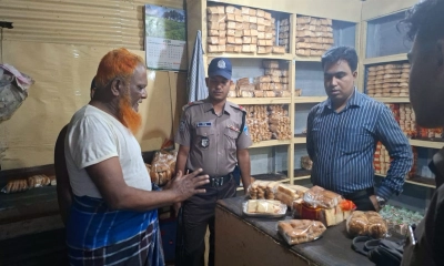 অস্বাস্থ্যকর পরিবেশে খাবার উৎপাদন, বেকারি মালিককে ২০ হাজার টাকা জরিমানা