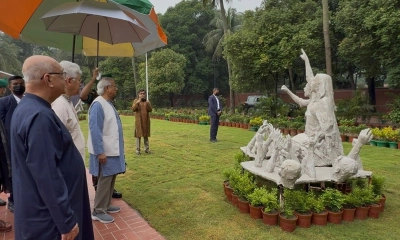 জুলাই স্মৃতি জাদুঘরের অগ্রগতি পরিদর্শন করলেন প্রধান উপদেষ্টা