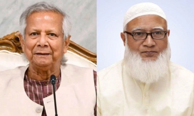 অসুস্থ জামায়াত আমিরের খোঁজ নিলেন প্রধান উপদেষ্টা