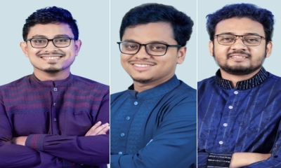 বিপুল ভোটে জয়ী শিবিরের সাদিক-ফরহাদ-মহিউদ্দিন