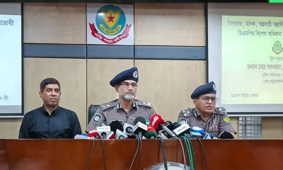 চাঁদাবাজদের ছাড়াতে তদবির করলে আইনগত ব্যবস্থা : ডিএমপি কমিশনার