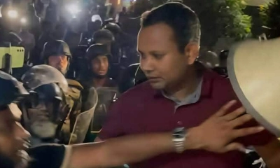 ‘মেরুন রঙের পোশাক পরিহিত যুবক ডিবির কেউ নয়’