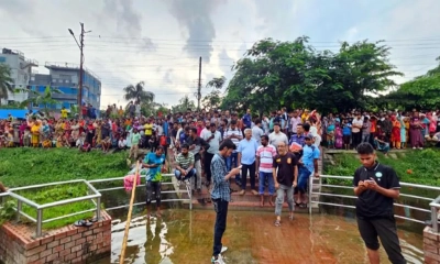 লেকে গোসলে নেমে প্রাণ গেল ভগ্নিপতি ও শ্যালক-শ্যালিকার