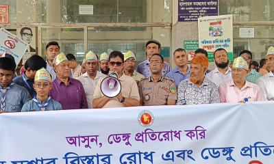 ডেঙ্গু মোকাবিলায় নাগরিকদের এগিয়ে আসার আহ্বান গাজীপুর জেলা প্রশাসকের