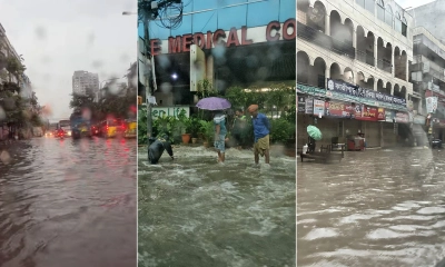 অবিরাম বৃষ্টিতে ডুবল ঢাকা