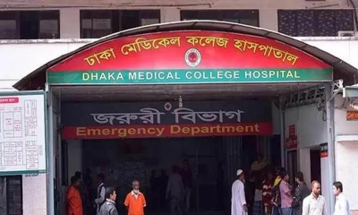 বনশ্রীতে ছিনতাইকারীর গুলিতে যুবক আহত