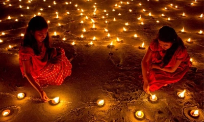 শ্যামাপূজা ও দীপাবলি আজ