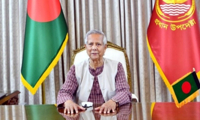 নির্বাচনে সচেতনভাবে ভোটাধিকার প্রয়োগের আহ্বান প্রধান উপদেষ্টার 