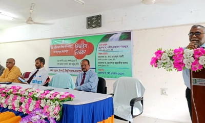 বিশুদ্ধ পানি সরবরাহে ডিজিটাল ডিভাইস বিতরণ অনুষ্ঠান। ছবি- রূপালী বাংলাদেশ