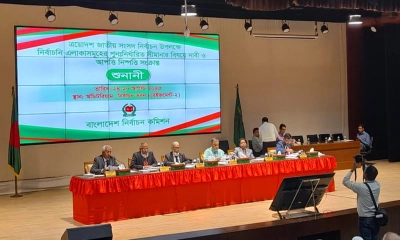 ঢাকা অঞ্চলের সীমানা পুনর্নির্ধারণে ইসির শুনানি চলছে