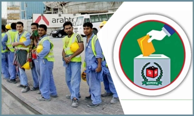 পাসপোর্ট না থাকলেও প্রবাসীদের ভোটার করতে পারবে ইসি