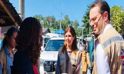 রোহিঙ্গা ক্যাম্প পরিদর্শন করেছেন যুক্তরাজ্যের আন্তর্জাতিক উন্নয়নমন্ত্রী ব্যারোনেস জেনি চ্যাপম্যান।     ছবি- রূপালী বাংলাদেশ