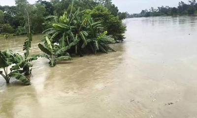 দুই নদীর পানি বিপৎসীমার ওপরে, ১৪ জেলায় বন্যার শঙ্কা