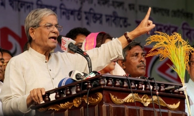 ‘ধানের শীষ নিয়ে টানাটানি কেন, শাপলা দিতে তো বাধা দেইনি’