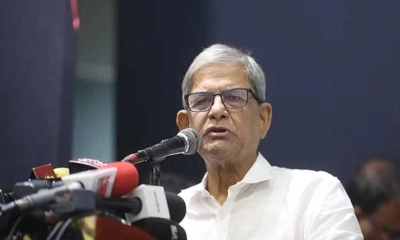 অন্তর্বর্তী সরকার জনগণের দুঃখ বোঝে না : মির্জা ফখরুল