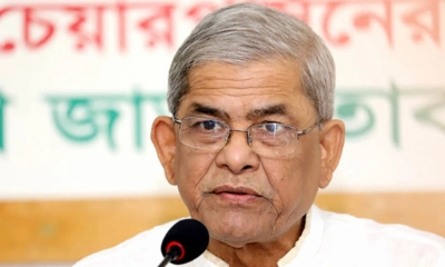 হাসপাতাল থেকে বাসায় ফিরলেন মির্জা ফখরুল