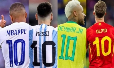 বিশ্বকাপে ১০ নম্বর জার্সি পরবেন যে ৪৮ ফুটবলার