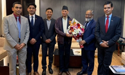 শপথ অনুষ্ঠানে যোগ দিতে ঢাকায় নেপালের পররাষ্ট্রমন্ত্রী