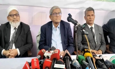 ঝামেলা ছাড়াই ২৬–এর নির্বাচন অনুষ্ঠিত হবে : মির্জা ফখরুল