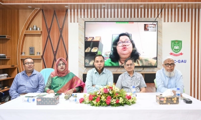 উদ্ভাবন সুরক্ষায় মেধাস্বত্ব অপরিহার্য : গাকৃবি ভিসি