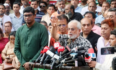 জাতীয় পার্টি-আ.লীগকে ছাড়া নির্বাচন হতে দেওয়া হবে না: জি এম কাদের