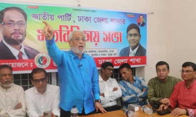 জাতীয় পার্টি-আ.লীগকে ছাড়া নির্বাচন হতে দেওয়া হবে না: জি এম কাদের