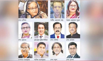 আত্মগোপনে যাওয়া শেখ পরিবারের সদস্যরা এখন কোথায়