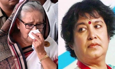 শেখ হাসিনার বিরুদ্ধে বিষোদ্গার তসলিমা নাসরিনের