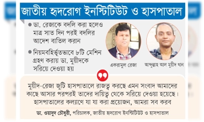 হৃদরোগে অপ্রতিরোধ্য মুয়ীদ-রেজার জোট