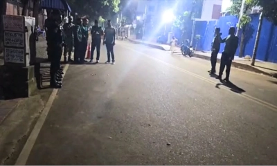 আন্তর্জাতিক অপরাধ ট্রাইব্যুনালের সামনে ককটেল বিস্ফোরণ