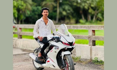 দুর্ঘটনায় নিহত তানভীর হোসেন । ছবি- রূপালী বাংলাদেশ