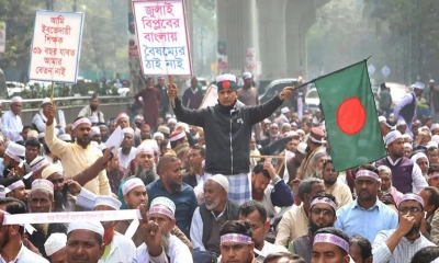 ২২তম দিনে ইবতেদায়ি শিক্ষকদের অবস্থান, আজ করবেন বিক্ষোভ