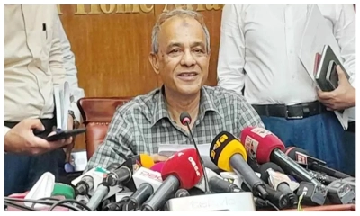 স্বরাষ্ট্র উপদেষ্টা লেফটেন্যান্ট জেনারেল (অব.) মো. জাহাঙ্গীর আলম চৌধুরী।। ছবি- সংগৃহীত