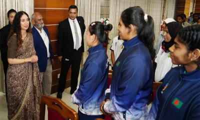 হকি ও কাবাডির নারী দলের মধ্যে জাইমা রহমান