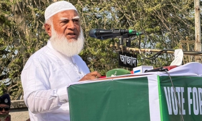 দুর্নীতির পাতা বা ডাল নয়, ঘাড় ধরে টান দেব : জামায়াত আমির
