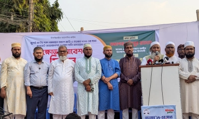 দায়সারা গোছের তামাশার কোন নির্বাচন মেনে নেবে না জনগণ: অধ্যাপক মুজিবুর
