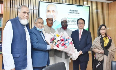 জামায়াত নেতৃবৃন্দের সঙ্গে মঙ্গোলিয়ার রাষ্ট্রদূতের সৌজন্য সাক্ষাৎ