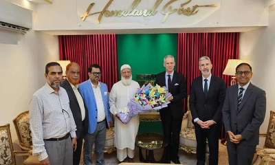 জামায়াত আমিরের সঙ্গে সুইজারল্যান্ডের রাষ্ট্রদূতের সৌজন্য সাক্ষাৎ