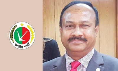 জাতীয় পার্টির চেয়ারম্যানের মনোনয়নপত্র বাতিল