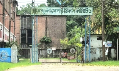 চন্দ্রঘোনাস্থ কর্ণফুলী পেপার মিলস লিমিটেড। ছবি- সংগৃহীত