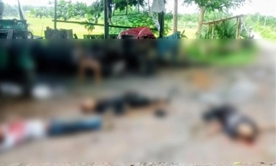 খাগড়াছড়ির পানছড়িতে গুলিতে তিন যুবক নিহত হন। ছবি : সংগৃহীত