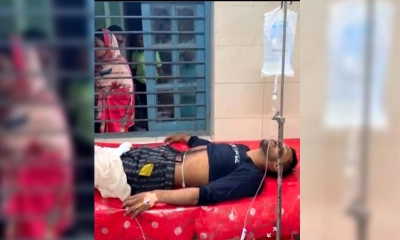 কালীগঞ্জে ট্রেনের নিচে পড়ে যুবকের দুই পা বিচ্ছিন্ন