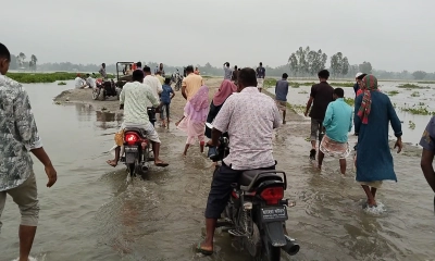ত্রাণ নয়, স্থায়ী সমাধান চান তিস্তাপাড়ের মানুষ