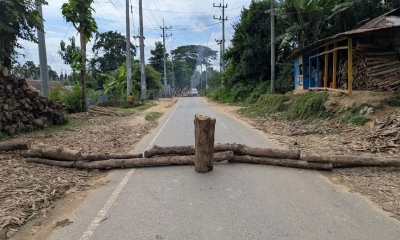 উত্তপ্ত খাগড়াছড়ি। ছবি- রূপালী বাংলাদেশ