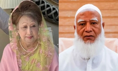 বেগম খালেদা জিয়া এবং ডা. শফিকুর রহমান। ছবি- সংগৃহীত